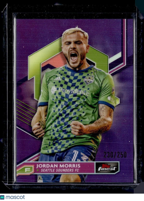 2023 FINEST MLS PURPLE /250 JORDAN MORRIS SOUNDERS