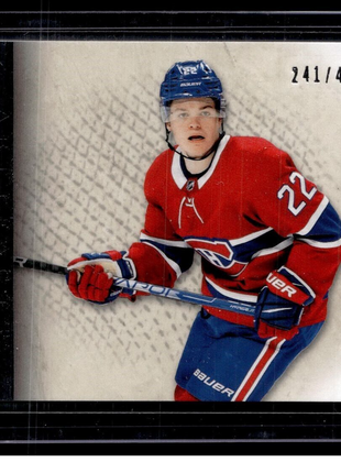 2021-22 UD ARTIFACTS ROOKIE /499 COLE CAUFIELD CANADIENS