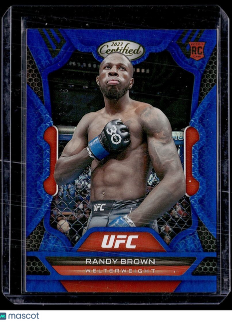2023 CHRONICLES UFC BLUE /99 CERTIFIED RANDY BROWN