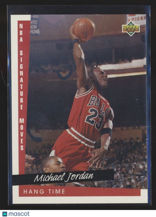 1993-94 UPPER DECK HANG TIME MICHAEL JORDAN BULLS