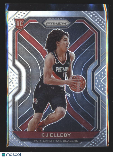 2020-21 PRIZM SILVER ROOKIE CJ ELLEBY BLAZERS