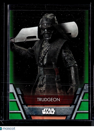 2020 STAR WARS TOPPS HOLOCRON GREEN TRUDGEON