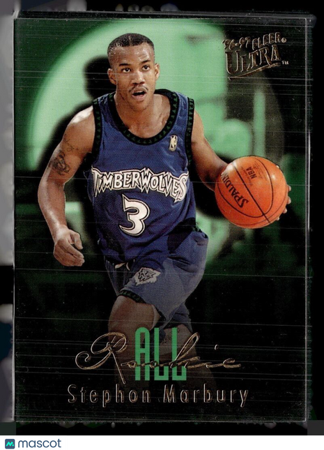 1996-97 FLEER ULTRA ALL ROOKIE STEPHON MARBURY TWOLVES