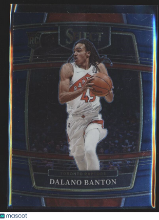 2021-22 SELECT BLUE RETAIL CONCOURSE ROOKIE DALANO BANTON RAPTORS