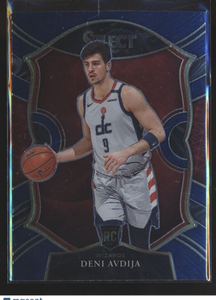 2020-21 SELECT BLUE RETAIL CONCOURSE ROOKIE DENI AVDIJA WIZARDS