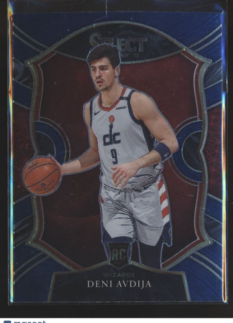 2020-21 SELECT BLUE RETAIL CONCOURSE ROOKIE DENI AVDIJA WIZARDS