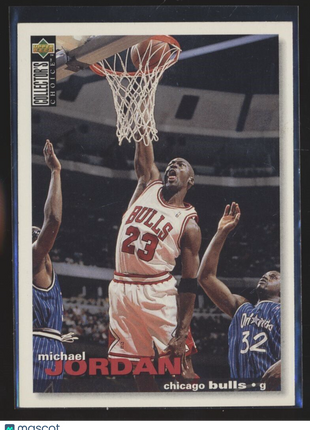 1995-96 UD COLLECTORS CHOICE #45 MICHAEL JORDAN BULLS