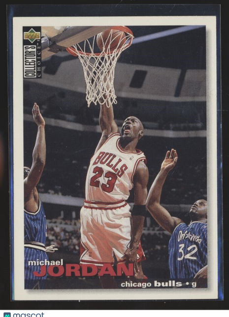 1995-96 UD COLLECTORS CHOICE #45 MICHAEL JORDAN BULLS