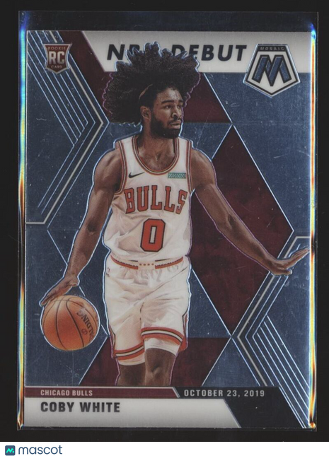 2019-20 MOSAIC NBA DEBUT ROOKIE COBY WHITE BULLS