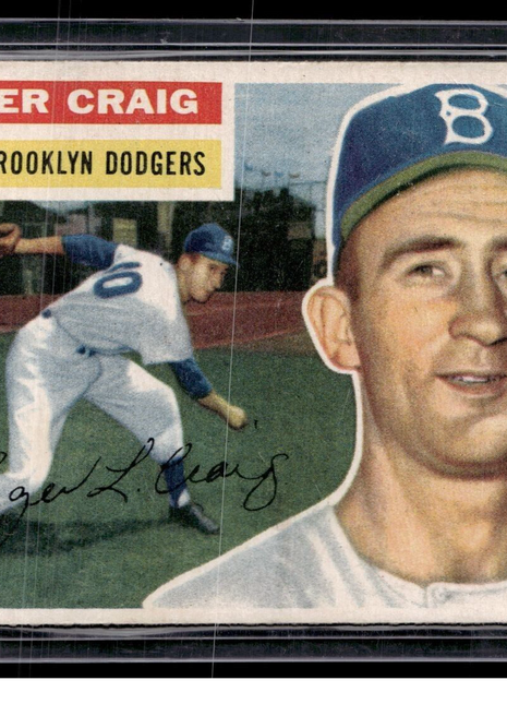 1955 TOPPS #63 ROGER CRAIG DODGERS