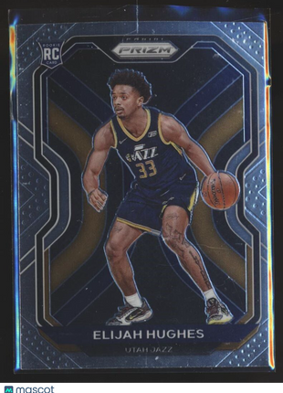 2020-21 PRIZM ROOKIE ELIJAH HUGHES JAZZ