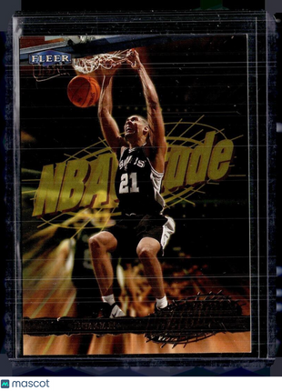 1998-99 FLEER ULTRA NBATTITUDE TIM DUNCAN SPURS