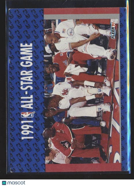 1991-92 FLEER ALL STAR GAME MICHAEL JORDAN BULLS