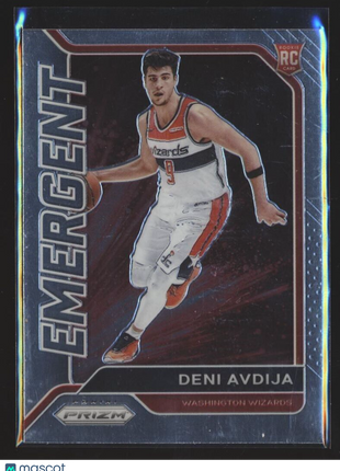 2020-21 PRIZM EMERGENT DENI AVDIJA WIZARDS