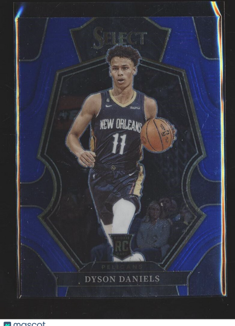 2022-23 SELECT BLUE RETAIL PREMIER LEVEL ROOKIE DYSON DANIELS PELICANS