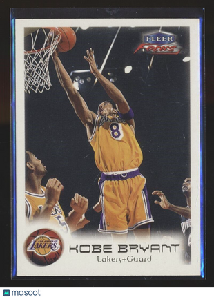 1999-00 FLEER FOCUS KOBE BRYANT LAKERS