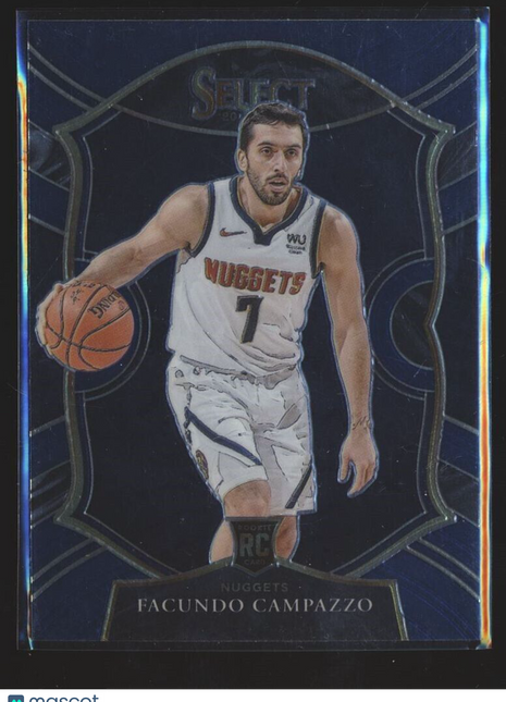 2020-21 SELECT BLUE RETAIL CONCOURSE ROOKIE FACUNDO CAMPAZZO NUGGETS