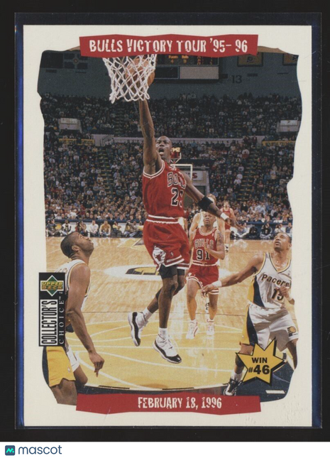 1996-97 UD COLLECTORS CHOICE VICTORY TOUR #26 MICHAEL JORDAN BULLS