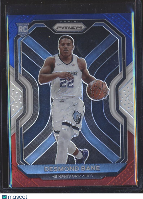 2020-21 PRIZM RED WHITE BLUE ROOKIE DESMOND BANE GRIZZLIES
