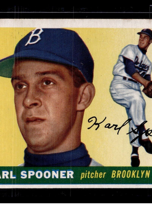 1955 TOPPS #90 KARL SPOONER DODGERS