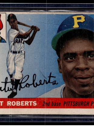 1955 TOPPS #107 CURT ROBERTS PIRATES