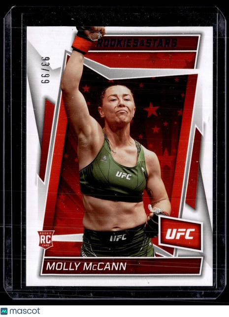 2023 CHRONICLES UFC BLUE /99 ROOKIES STARS ROOKIE MOLLY MCCANN