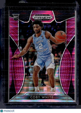 2019-20 PRIZM DRAFT PINK PULSAR ROOKIE #8 COBY WHITE UNC