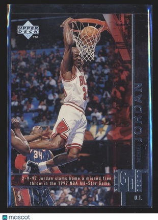 1998-99 UPPER DECK GAME DATED #316 MICHAEL JORDAN BULLS