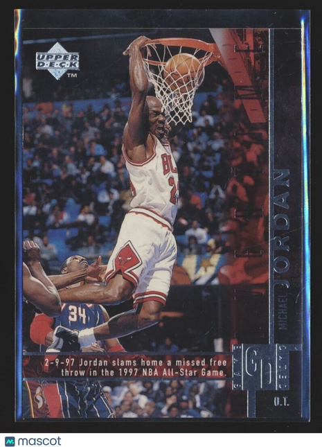 1998-99 UPPER DECK GAME DATED #316 MICHAEL JORDAN BULLS