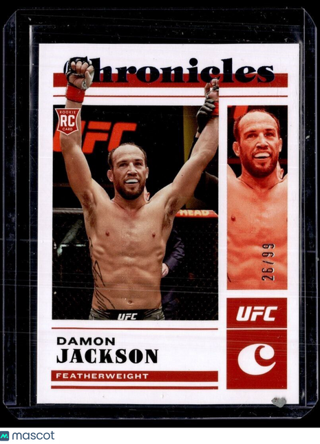 2023 CHRONICLES UFC BLUE /99 ROOKIE DAMON JACKSON
