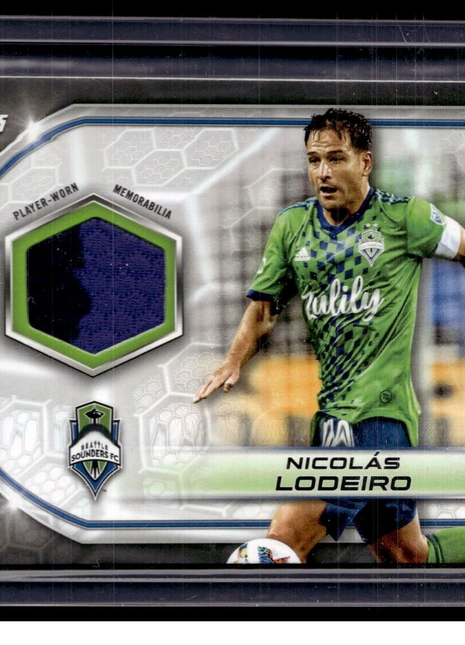 2023 TOPPS MLS JERSEY NICOLAS LODEIRO SOUNDERS