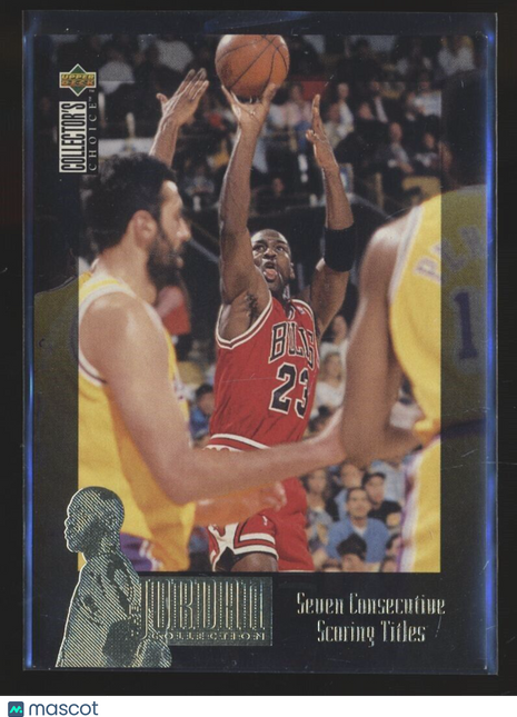 1995-96 UD COLLECTORS CHOICE JORDAN COLLECTION JC9 MICHAEL JORDAN BULLS