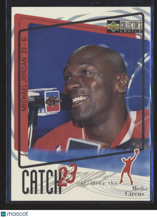 1997-98 UD COLLECTORS CHOICE #191 MICHAEL JORDAN BULLS