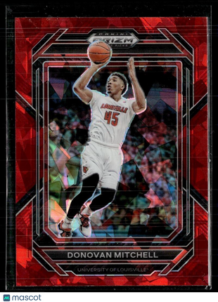 2023-24 PRIZM DRAFT RED ICE DONOVAN MITCHELL LOUISVILLE
