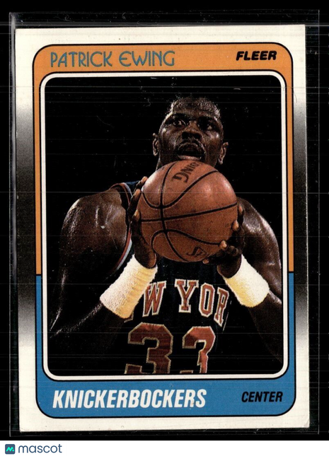 1988-89 FLEER PATRICK EWING KNICKS