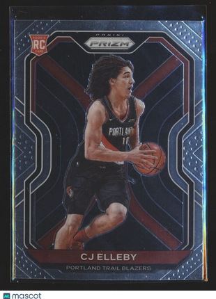 2020-21 PRIZM ROOKIE CJ ELLEBY BLAZERS