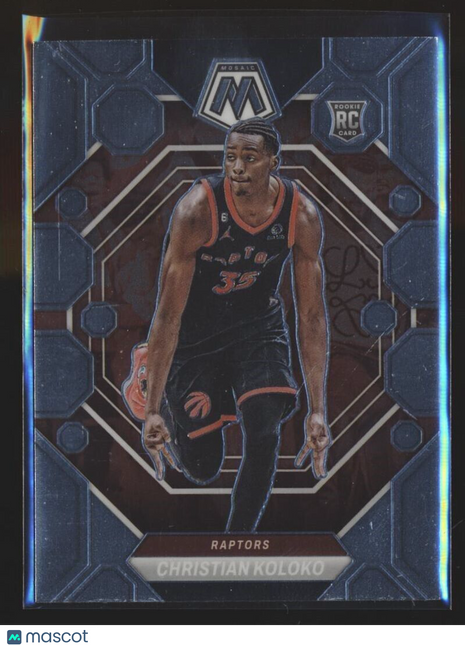 2022-23 MOSAIC ROOKIE CHRISTIAN KOLOKO RAPTORS