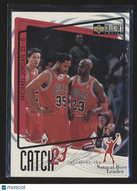 1997-98 UD COLLECTORS CHOICE #195 MICHAEL JORDAN BULLS