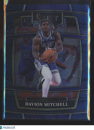 2021-22 SELECT BLUE RETAIL CONCOURSE ROOKIE DAVION MITCHELL KINGS