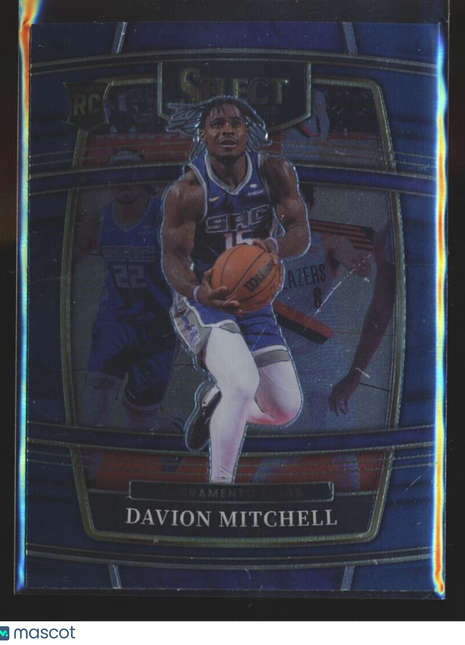 2021-22 SELECT BLUE RETAIL CONCOURSE ROOKIE DAVION MITCHELL KINGS