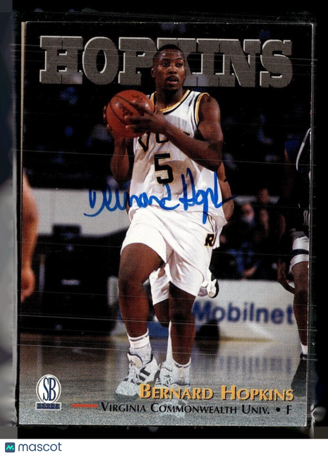 1997-98 SCOREBOARD AUTO BERNARD HOPKINS VCU