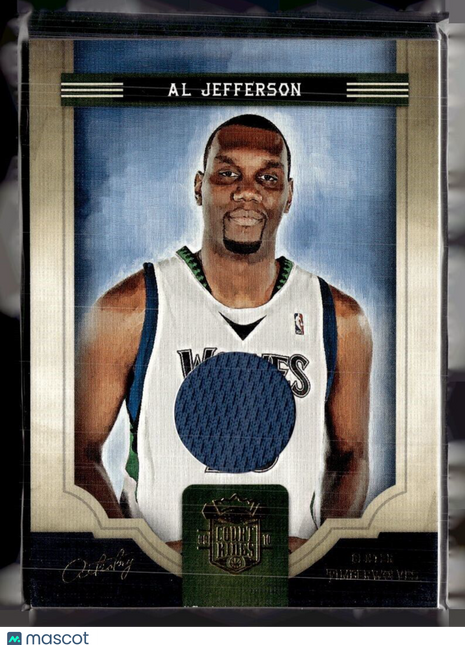 2009-10 COURT KINGS ARTISTRY /299 JERSEY RELIC AL JEFFERSON TWOLVES