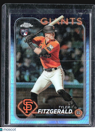 2024 Topps Chrome Prism - #131 Tyler Fitzgerald (RC)