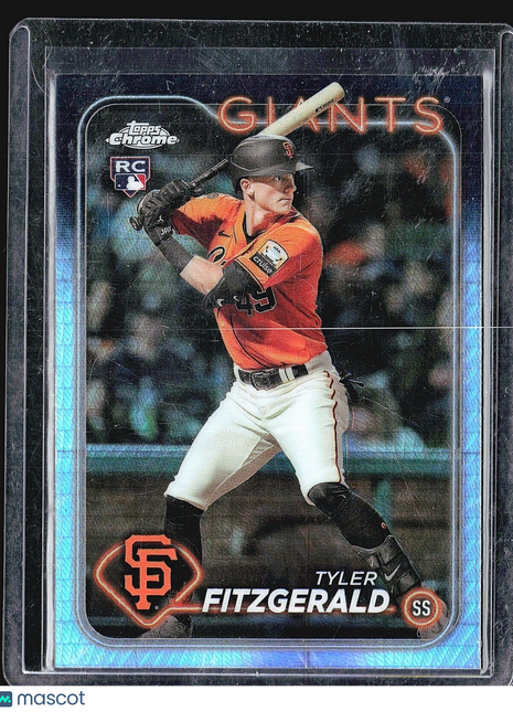 2024 Topps Chrome Prism - #131 Tyler Fitzgerald (RC)