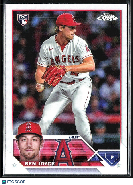 2023 Topps Chrome Update Series - #US195 Ben Joyce (RC) Refractor