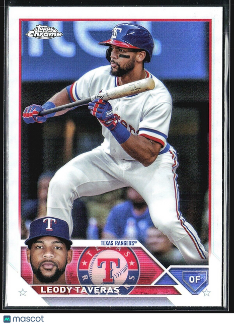 2023 Topps Chrome Update Series - #USC28 Leody Taveras Refractor