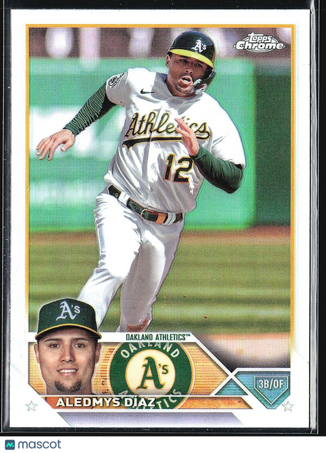 2023 Topps Chrome Update Series - #US118 Aledmys Diaz Refractor