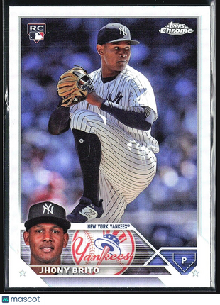 2023 Topps Chrome Update Series - #USC81 Jhony Brito (RC) Refractor