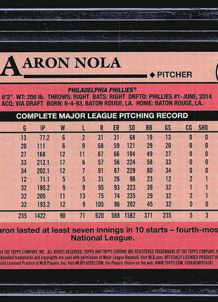 2024 Topps Series 2 - 1989 Topps Baseball #89B2-28 Aaron Nola Red /5