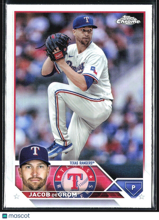2023 Topps Chrome Update Series - #USC50 Jacob deGrom Refractor